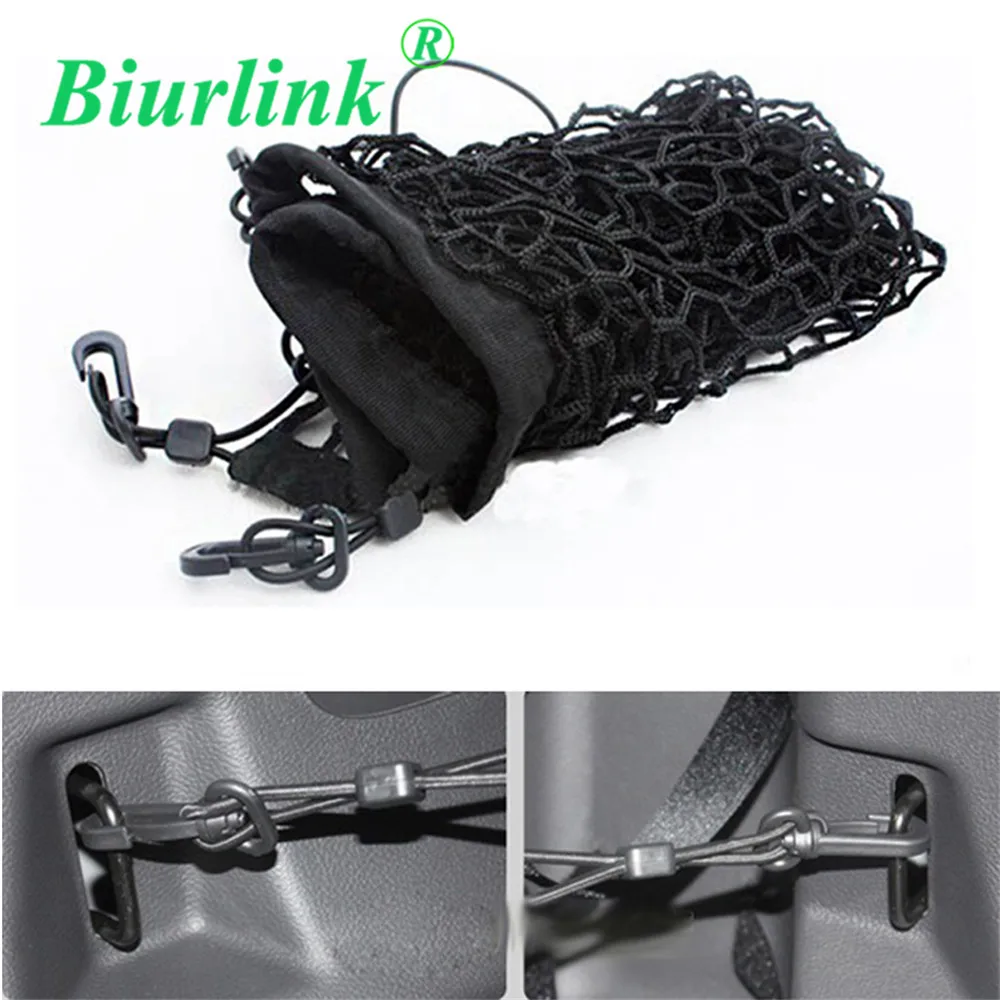 4 Hook Flexible Car Trunk Cargo Net Luggage Mesh For BMW X1 X3 X5 X6