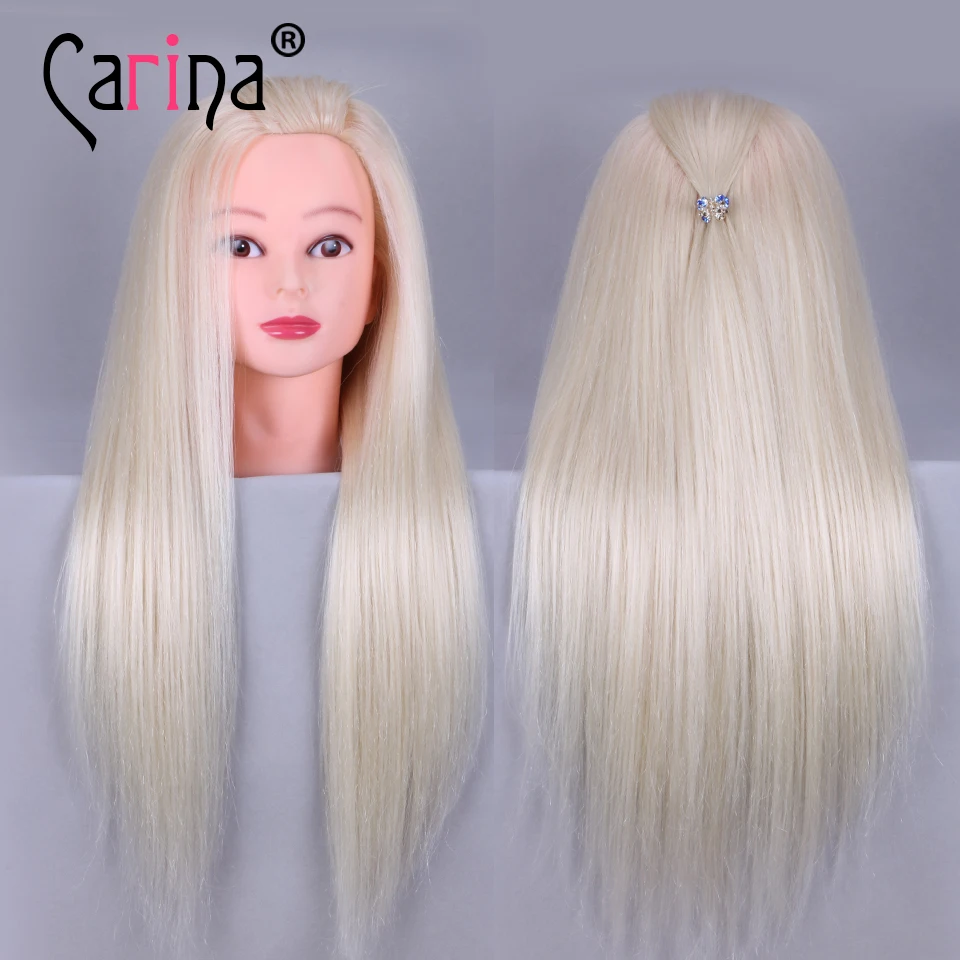 natural hair doll head