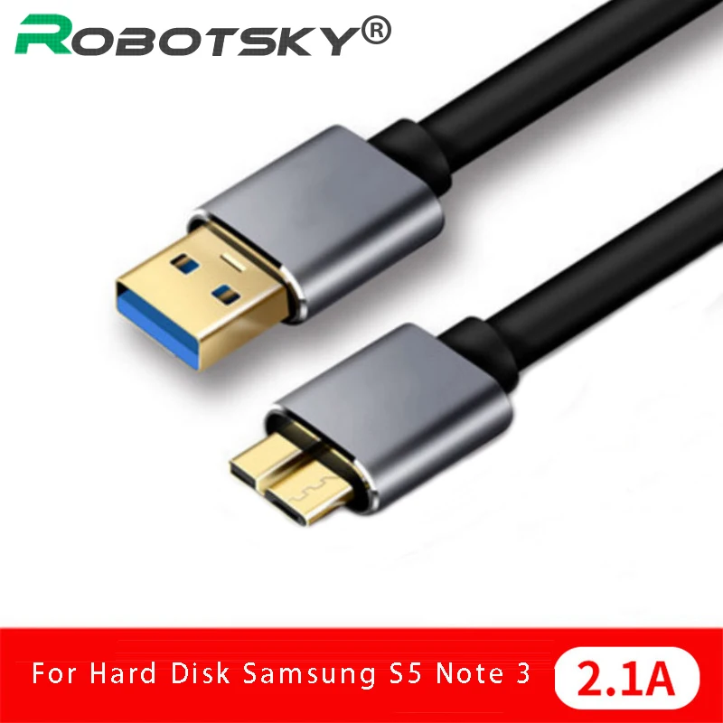 Кабель USB 3,0 Fast Скорость Тип usb Micro B Синхронизация данных кабеля код для внешний жесткий диск HDD samsung S5 Примечание 3