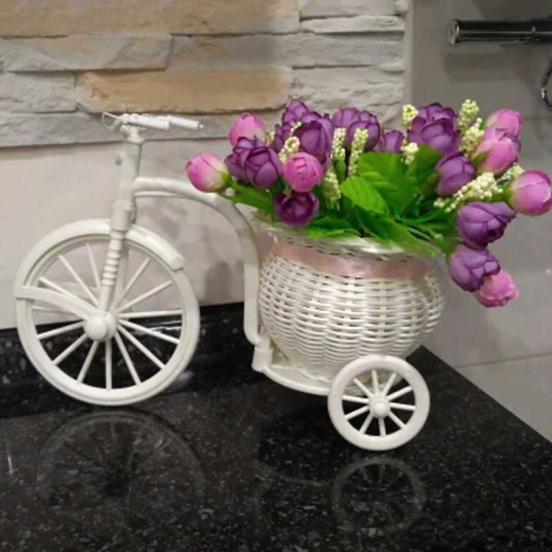 Велосипедная коробка для конфет, Цветочная подставка для вазы, контейнер, корзина для детского душа, свадебный душ, день рождения, свадьба, украшение стола