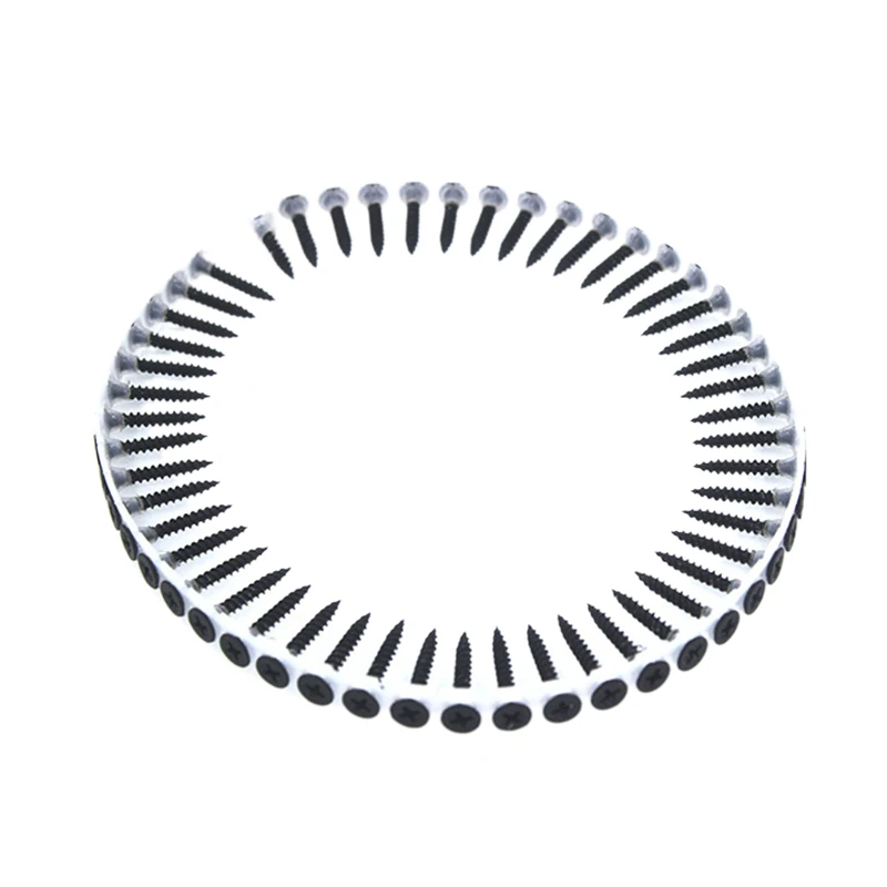 

5Pcs Chain With 250 25x2.5Mm Screws For Chain Nail Screw Adapter Woodworking Tools