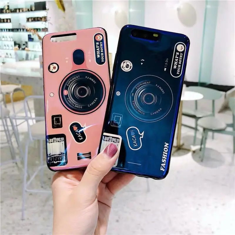 

3D TPU Case Cover for Samsung Galaxy S8 S9 Plus S6 S7 Edge Vintage Camera Soft Silicone for Samsung S3 S4 S5 mini Note 8 9 Case