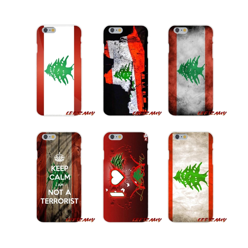 

Lebanon Flag National flag Accessories Phone Shell Covers For Samsung Galaxy S4 S5 MINI S6 S7 edge S8 S9 S10 Plus Note 3 4 5 8 9