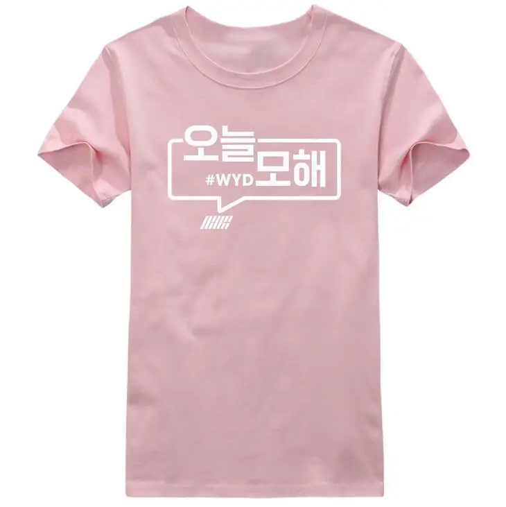 K POP ikon футболка BI Jin Hanbin BOBBY Kim Ji Yuan летняя хлопковая с короткими рукавами для