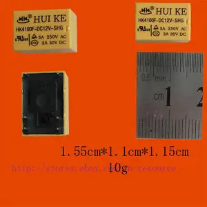 5X JRC 21F 12 В 12 В HK4100F DC12V вольт Мощность реле 6pin