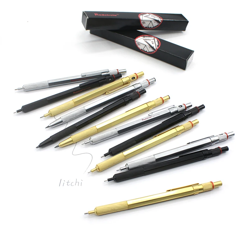 redcircle metal mechanical pencil steel 0 5 0 7 0 9 2 0mm for redcircle metal mechanical pencil steel 0 5 0 7 0 9 2 0mm for drafting drawing school supplies in mechanical pencils from office school supplies on