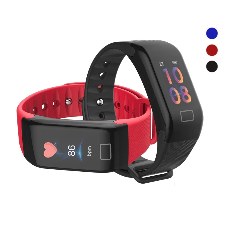 

ANENG F1PLUS Smartwatch Colorful Screen Heart Rate Monitor Bracelet Fitness Tracker Smart band Sport Watch Wristband for xiaomi