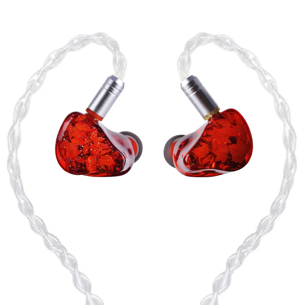 

KINBOOFI MK6 6BA Balanced Armature In Ear Earphone HIFI Monitoring Earphone Headplug MMCX Cable with Cooper facepanel CCA KZ TRN