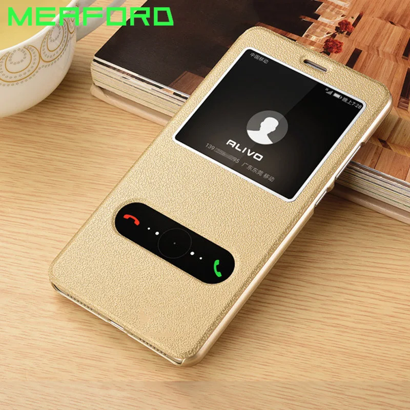 

For Huawei Nova 2i Case Quick Cover Answer View Window Flip Leather Stand Cover For Huawei Nova 3i mate 10 lite Phone Cases