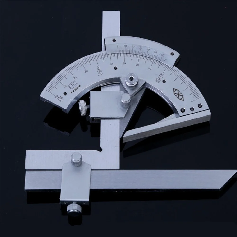 Universal Bevel Winkelmesser 0 320 grad Präzision Winkel Messen Lineal Werkzeuge Günstig