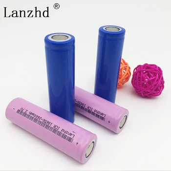 

4PCS 18650 batteries rechargeable Batteries ICR18650 Battery 3.7v rechargeable Li-ion Battery for laptop 2600MAH Capacity