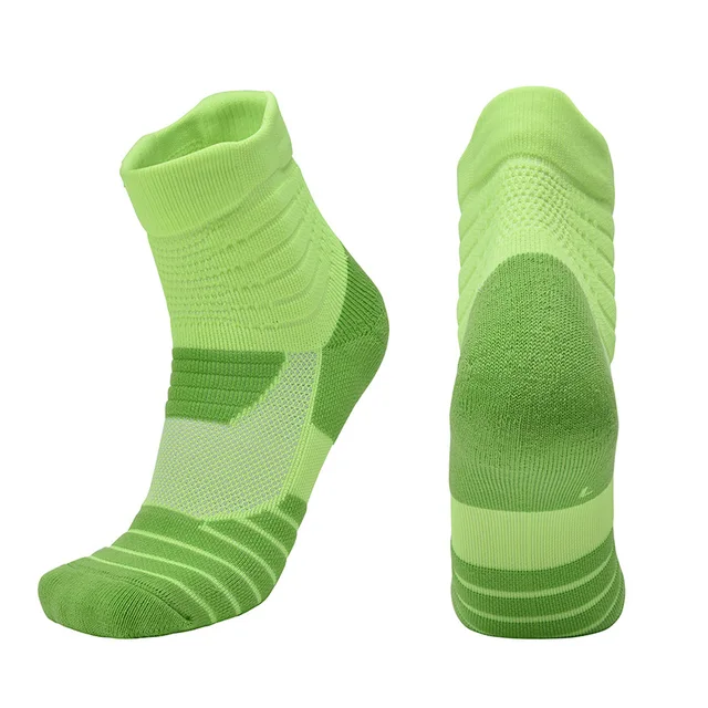 green basketball socks