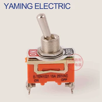 

2pcs/lot Mini Toggle Rocker switch 2 pins 2 position 2 Terminal 2 Feet ON-OFF lever switch 12mm Smart House Switches 1021 P95