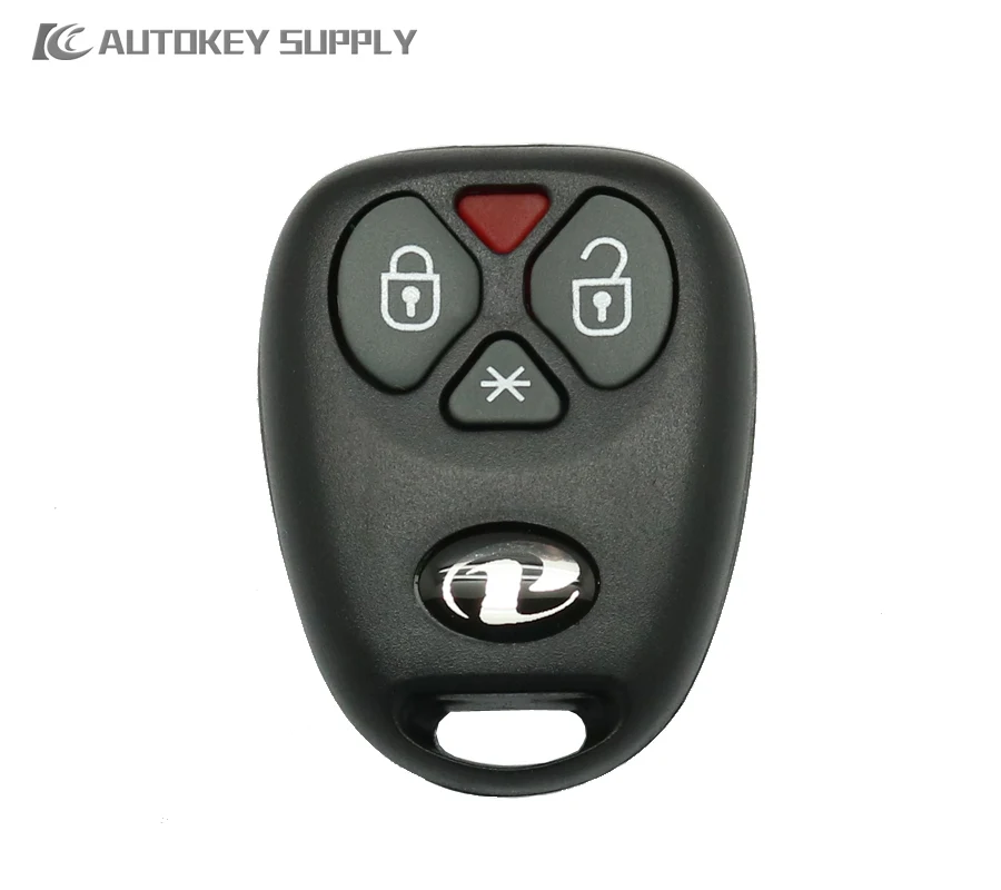 

AUTOKEY SUPPLY Factory direct sale. 20PCS burglar alarm 3 button control PX32 shell with battery clip, with LOGO. AKBPS101