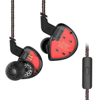 

Original brand -ES4 Earphones 4BA+1 DD Hybrid In Ear HIFI Bass Headset DJ Monitor Earphone -ES4 Earphones