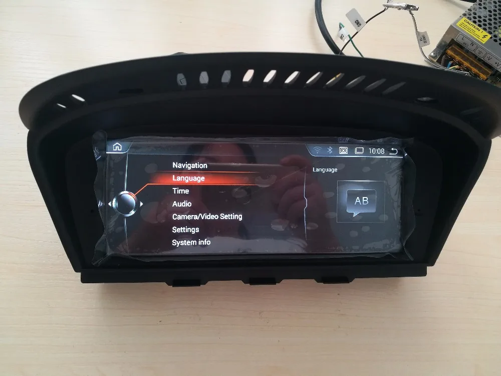 Sale 2G ram Android 8.1 Car monitor for BMW 5s E60 E61 E62 E63 E64 M5  2005 - 2010 Stereo Radio Vedio Audio GPS Navi Media Headunit 3