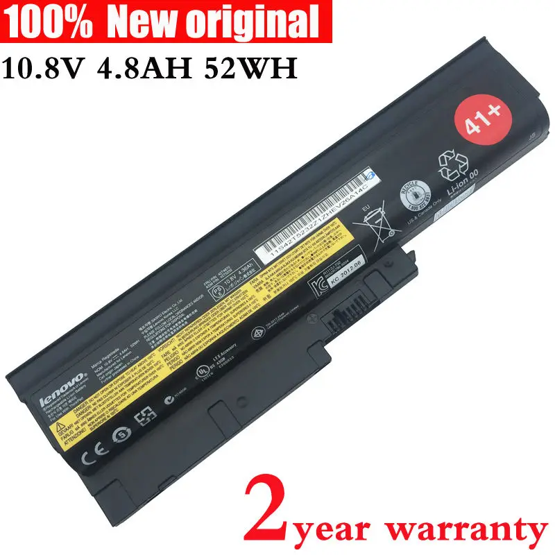 New Original Laptop Battery for IBM LENOVO ThinkPad R60 R60e T60 T60p T61 T61p R500 T500 W500 SL400 SL500 SL300 42t4670 42T5232