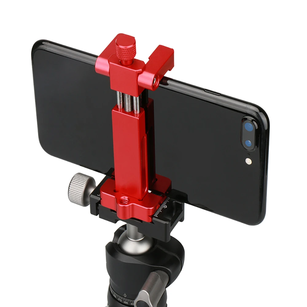 

Collapsible Metal Mobile Tripod Mount Holder with 1/4'' Clamp For Smart Phone Microphone Recorder Flashlight Holders & Stands