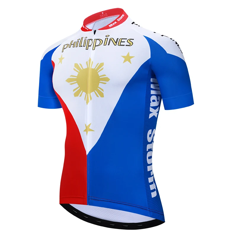2019 Philippines Retro CLASSICAL New Team Cycling Jersey Customized