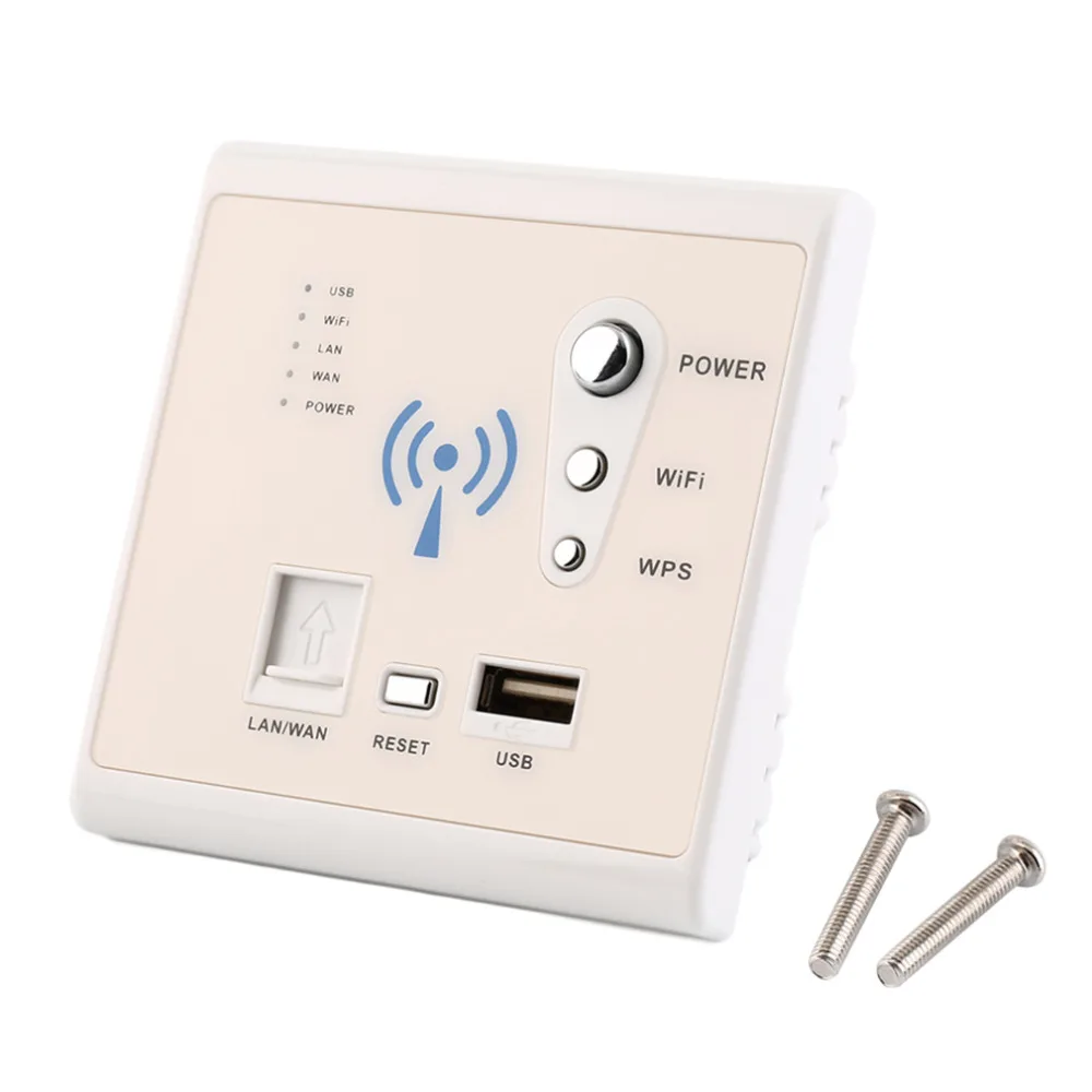  Новый Настенный Встроенный Разъем 3 Г Wi-Fi Беспроводной ТОЧКИ ДОСТУПА Маршрутизатора USB Зарядное Устройство Главная горячий новый 