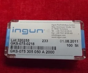 100 шт./лот INGUN GKS050-305-050 050 A 2000 пружинный тестовый зонд Pogo Pin Сделано в Тайване |