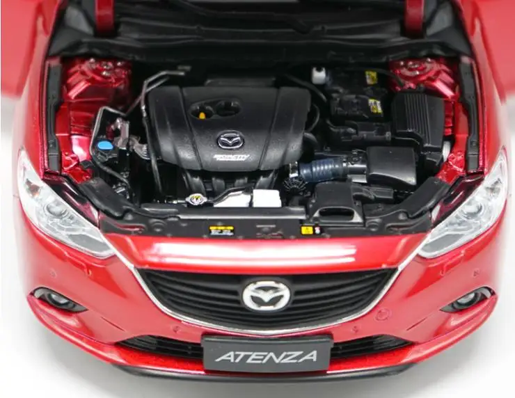 Усовершенствованная коллекция моделей автомобилей MAZDA 6 ATENZA 1:18 из сплава, литая металлическая модель автомобиля