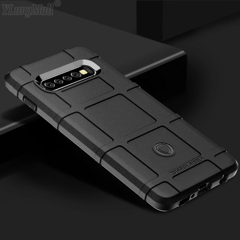 

Fundas for Samsung S10 Case 5G Rugged Shield Armor Matte Coque Samsung S9 S8 Plus S10e Note 8 9 Flexible Cover Anti-Slip Case