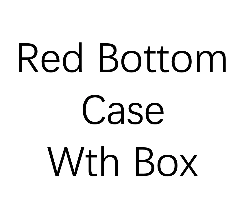 

Red Bottom Phone Case For Apple iPhone 7 8 plus X XS Max 7plus 8plus Case
