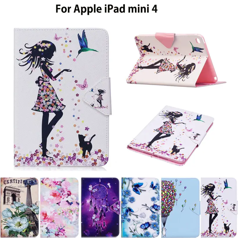 Чехол-книжка для планшета Apple iPad Mini 4 из искусственной кожи | Компьютеры и офис