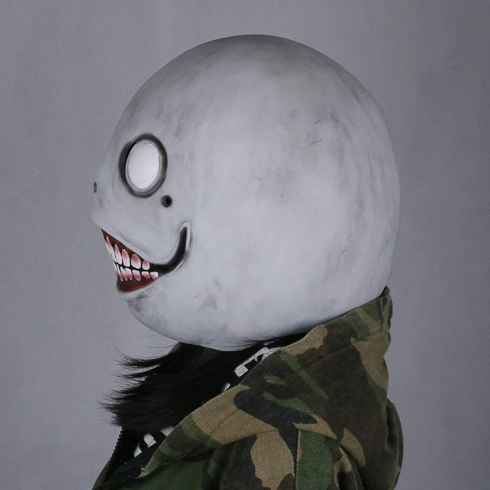 Halloween Game 11 Adult Soild NieR Automata Masks Cosplay Emil Mask Helmet 11 Latex Fancy Mask (4)