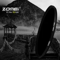 Zomei IR Filter Glass Infrared X-Ray Filter For Canon Nikon Sony Lens 49/52/55/58/62/67/72/77/82mm 680NM 720NM 760NM 850NM 950NM 2