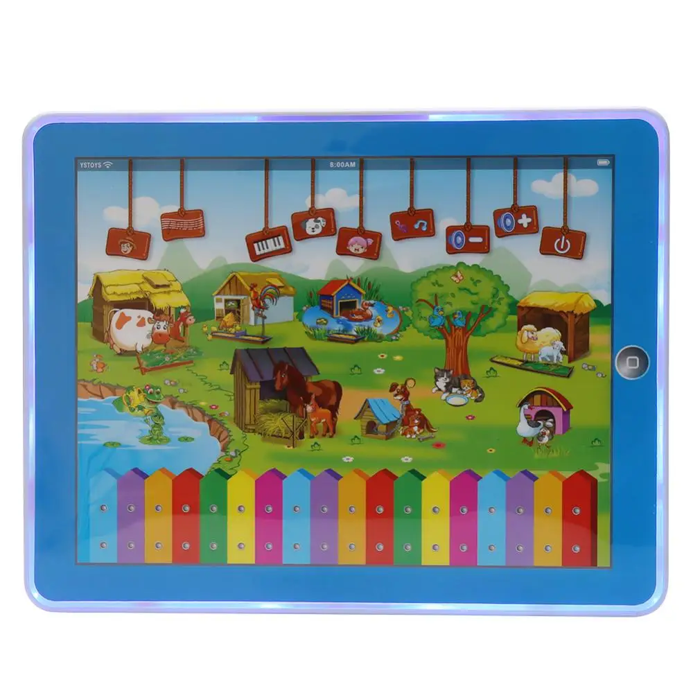 Children Tablet Toy Touch Screen Learning Early Educational Toy for