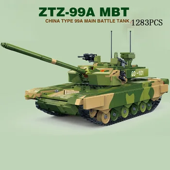 

WW2 China 99A Main Battle Tank batisbricks building block modern military army forces figures model bricks toys collection