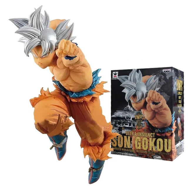 Cheap Hazy beauty BANPRESTO Dragon ball Z DBZ World Colosseum BWFC Goku UI Ultra Instinct  PVC Figure Juguetes Brinquedos Dolls Toys