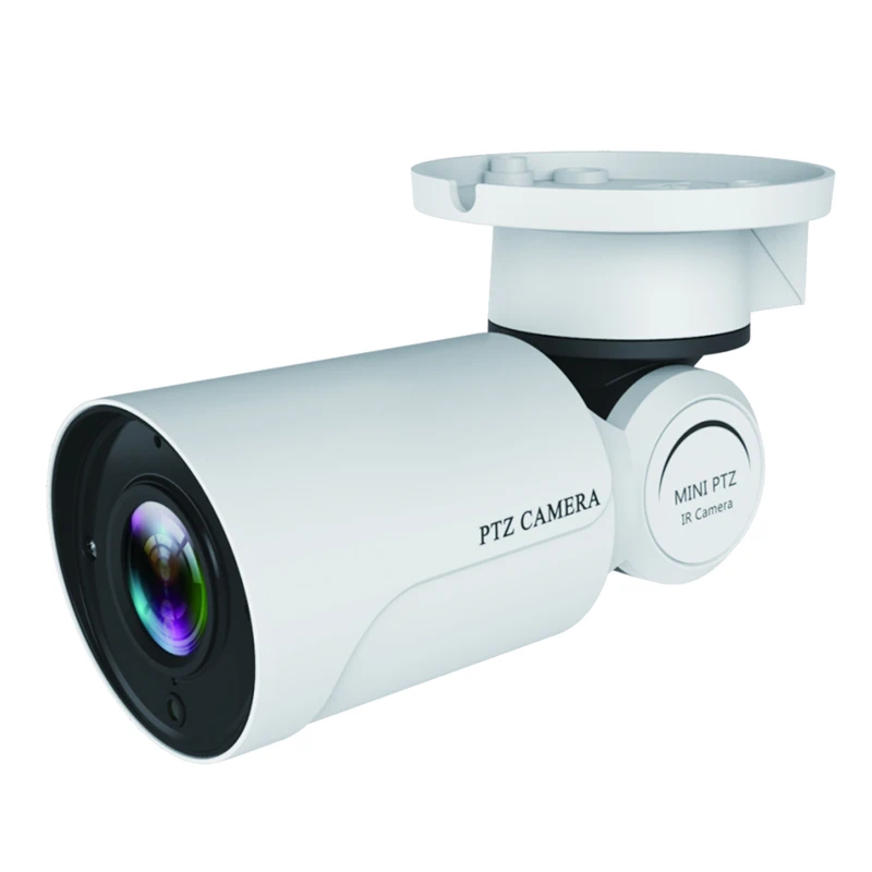 2MP IP PTZ пуля Камера 1080P Full HD ONVIF P2P 4X Оптический зум IP66 Водонепроницаемый 50 м ИК