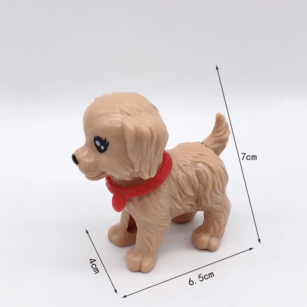 Барби принцесса кукла дом аксессуары пластиковая собака игрушка для домашних животных собака какашка набор Детская образовательная интерактивная игрушка