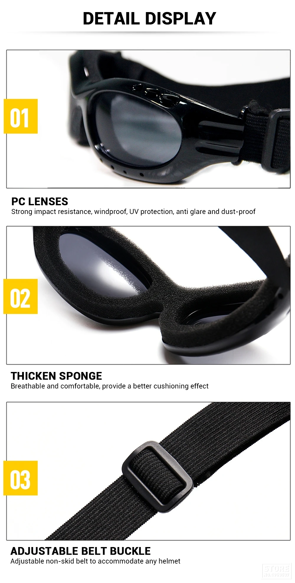 Мотоциклетные очки для мотокросса очки с защитой от ультрафиолета Винтаж ветрозащитный для верховой езды в стиле ретро пылезащитный байкерские Мото шлем очки