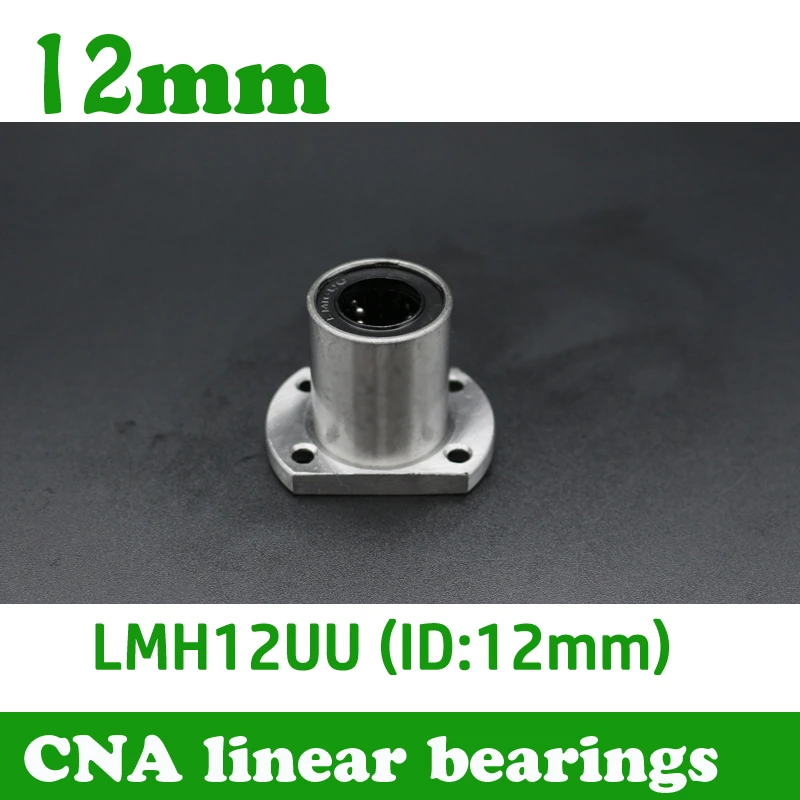 2pcs LMH12UU flange linear bushing linear bearing CNC part