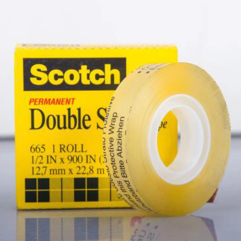 Good Quality 1PC 13mm*30m High Viscosity Adhesive Tape Transparent double sided tape Scotch Tape