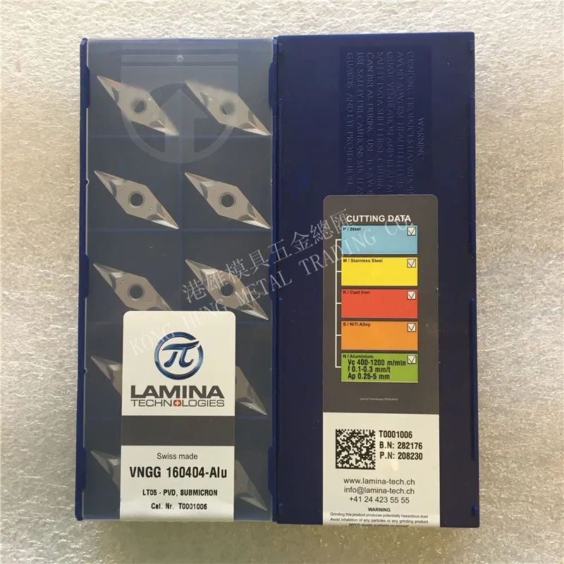 

Free Shipping VNGG160404ALU LT05 Original Lamina CNC Blade Carbide Inserts Aluminum Inserts Lathe Tools 10Pcs/Lot