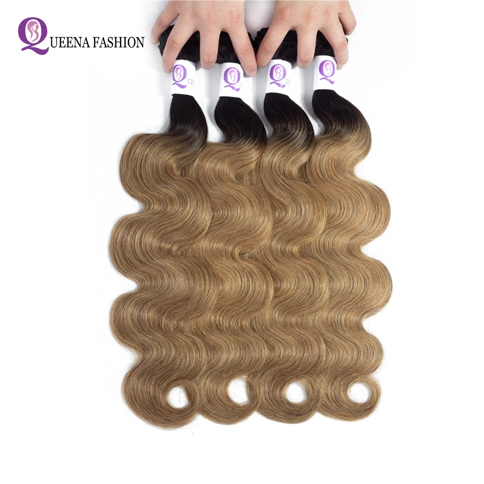 Ombre Hair Bundles Body Wave Brazilian Hair Weave Bundles 1b/27 1b/30 1b/burgundy Three Colors Non Remy Can Buy 3 or 4 Bundles Ombre Hair Bundles Body Wave Brazilian Hair Weave Bundles 1b/27 1b/30 1b/burgundy Three Colors Non Remy Can Buy 3 or 4 Bundles