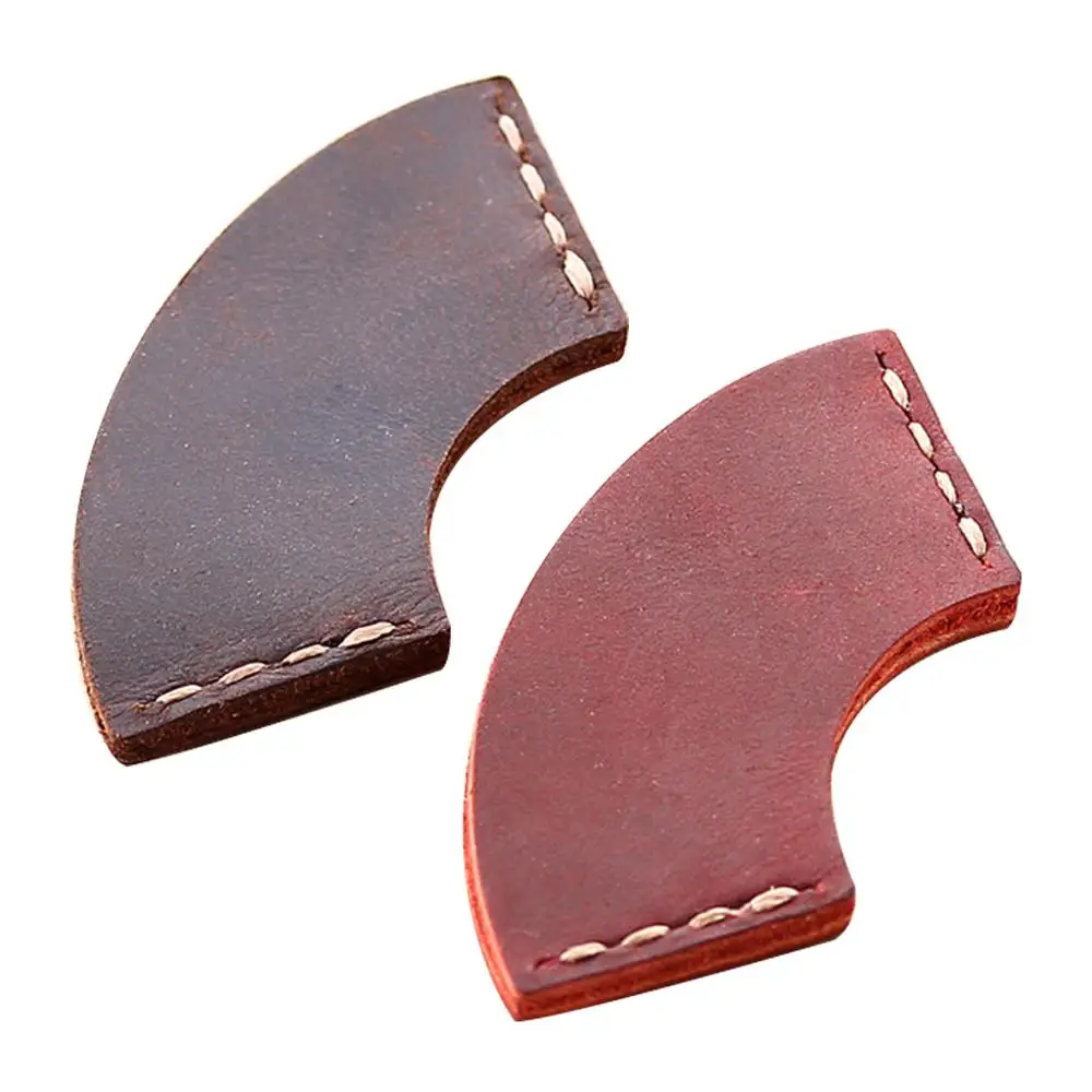 

Fan-Shape Bookmark Handcrafted Leather Reading Marking Accessories Corner Page Maker Gift For Book Lover Readers Teacher