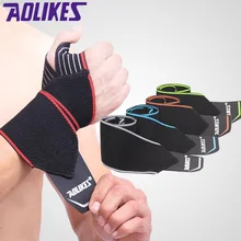 Настоятельно рекомендуем! 2 шт./лот, регулируемый спортивный браслет, повязка на запястье, повязка, поддерживающая ремешок, спортивный Защитный Браслет