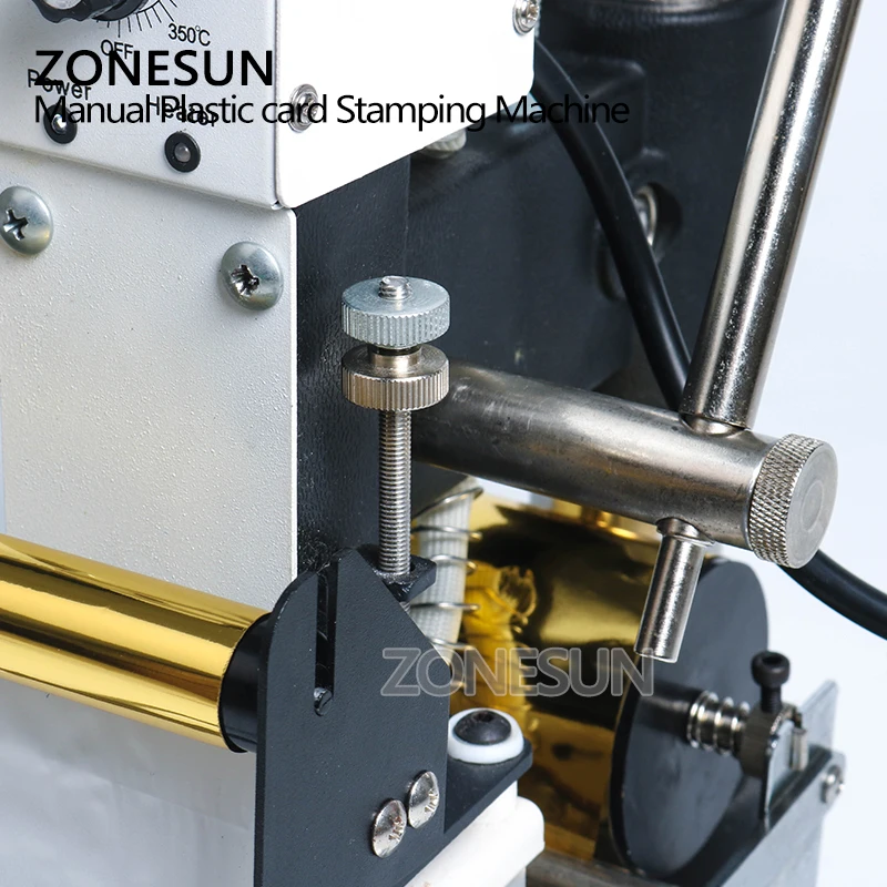 ZONESUN 220 В/110 В ручная машина для горячего тиснения фольгой карта самосвал тиснение