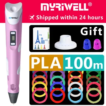 

myriwell 3d pen 3d pens,1.75mm ABS/PLA Filament, 3d model,3d printer pennew Year gift,Kids birthday present Christmas present