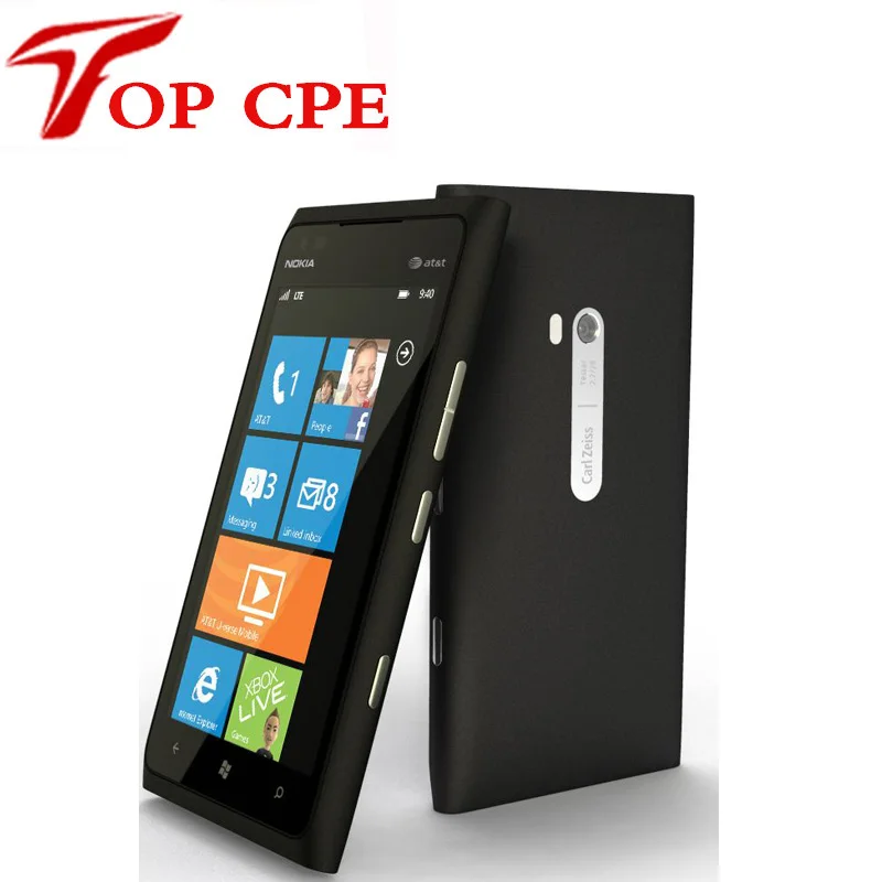 Original Nokia Lumia 900 Unlocked Windows Mobile Phone 4 3 Capacitive Screen 8 0MP Camera WIFI