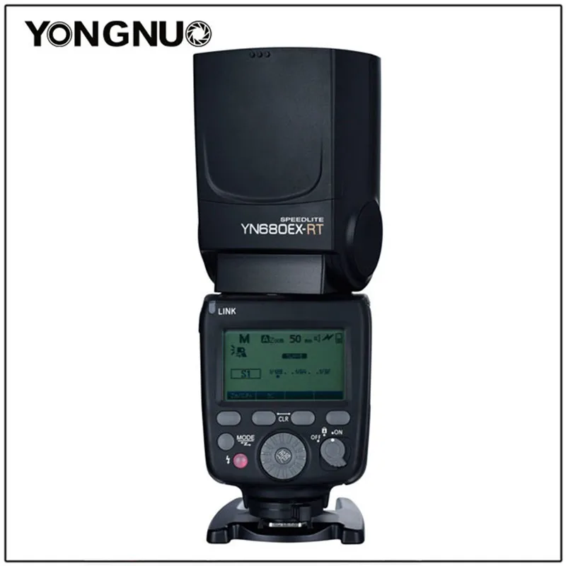 Светодиодная лампа для видеосъемки YONGNUO YN680EX-RT ttl 2,4G Беспроводной Master Slave с высоким уровнем Скорость литиевых Вспышка Speedlite для Canon камеры Скорость lite - Цвет: only flash