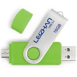 LEIZHAN высокая скорость USB3.0 Flash drive 8 ГБ 16 ГБ накопитель 32 ГБ 64 ГБ OTG USB флешки Многофункциональный U диск memory stick
