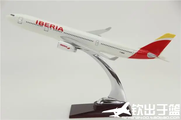 32 см Airbus A380 IBERIA 1:200 самолет из металлического сплава коллекция моделей игрушки самолет Подарки экспресс-EMS/DHL/