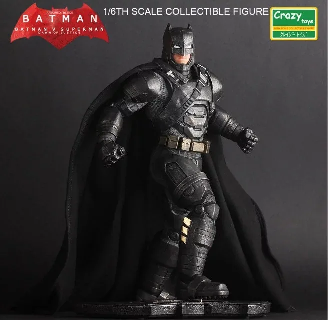 

Crazy Toys Batman Vs Superman Figure Armored / Blinde Toy Dawn of Justice Model 1/6 Scale Collectible Figuries 12" 30cm